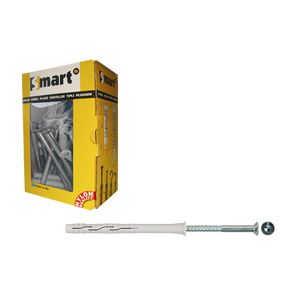 pgb-Europe SMART | Raamplug +schroef VZK Tx Ø 8x100 Nzn | 50 st SM0RPTN01080100E
