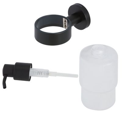 Zeepdispenser Geesa Nemox 200 ml Hangend Zwart Geesa