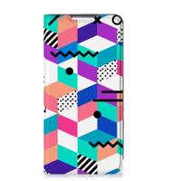 Samsung Galaxy S22 Plus Stand Case Blokken Kleurrijk