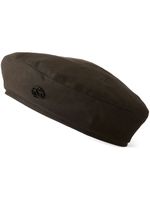 Maison Michel New Billy cotton beret - Marron - thumbnail