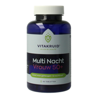 Multi Nacht Vrouw 50+ 100% Vegan 90 Tabletten