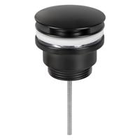 Differnz afvoerplug pop up | design | mat zwart | 63mm Differnz afvoerplug pop up | design | mat zwart | 63mm