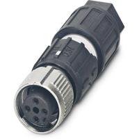 Phoenix Contact 1521588 Sensor/actuator connector, niet geassembleerd M12 Aantal polen: 4 Bus, recht 1 stuk(s) - thumbnail