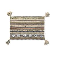Kussenhoes DKD Home Decor 60 x 1 x 40 cm Multicolour Franjes