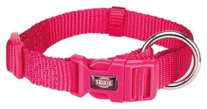 Trixie halsband hond premium fuchsia (30-45X1,5 CM)