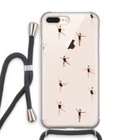 Dancing #1: iPhone 7 PLUS Transparant Hoesje met koord