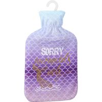 Warm/heet water kruik zeemeermin hoes 2 liter Sorry Mermaid Only Warm/heet water kruik zeemeermin hoes 2 liter Sorry Mermaid Only