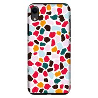Colored Giraffe: iPhone XR Tough Case