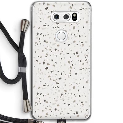 Terrazzo N°14: LG V30 Transparant Hoesje met koord