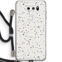 Terrazzo N°14: LG V30 Transparant Hoesje met koord