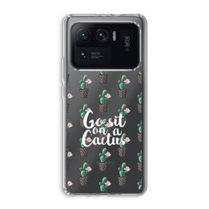Cactus quote: Xiaomi Mi 11 Ultra Transparant Hoesje