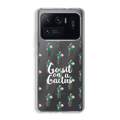 Cactus quote: Xiaomi Mi 11 Ultra Transparant Hoesje
