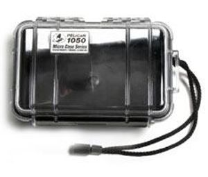 Peli™ Micro 1050 koffer transparant/zwart