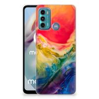 Smartphone hoesje Motorola Moto G60 Watercolor Dark