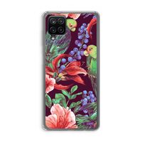Papegaaien: Samsung Galaxy A12 Transparant Hoesje