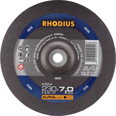 Rhodius 200090 Afbraamschijf Diameter 230 mm Boordiameter 22.23 mm Staal 1 stuk(s)