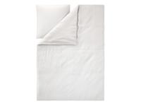 LIVARNO Mousseline dekbedovertrek 140 x 200 cm (Wit)