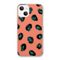 Pink Cheetah: iPhone 13 Transparant Hoesje