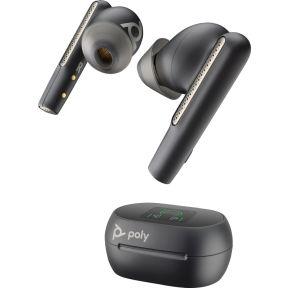 POLY Voyager Free 60+ UC Carbon Black Earbuds + BT700 USB-A-adapter + oplaadcase met touchscreen
