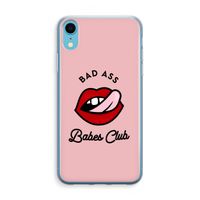 Badass Babes Club: iPhone XR Transparant Hoesje