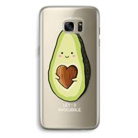 Avocuddle: Samsung Galaxy S7 Edge Transparant Hoesje