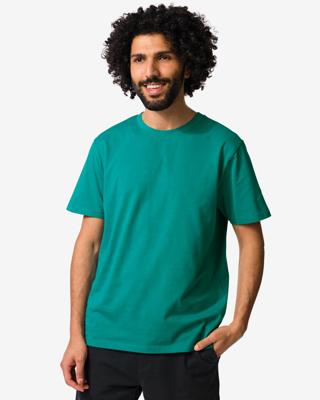 HEMA Heren T-shirt basic lichtgroen (lichtgroen)