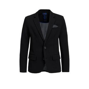 WE Fashion colbert Acer met rib structuur zwart WE Fashion colbert Acer met rib structuur zwart