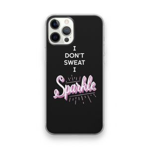 Sparkle quote: iPhone 12 Pro Transparant Hoesje