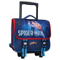 Vadobag Spider-Man Keep on Moving trolley/rugtas - blauw - 38 x 31 x 15 cm - kinderen Vadobag Spider-Man Keep on Moving trolley/rugtas - blauw - 38 x 31 x 15 cm - kinderen