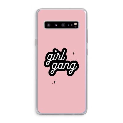 Girl Gang: Samsung Galaxy S10 5G Transparant Hoesje