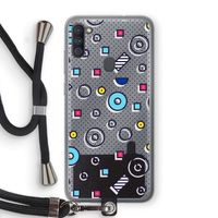 8-bit N°9: Samsung Galaxy A11 Transparant Hoesje met koord