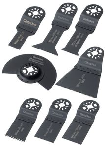 Qblades UN90 zaagbladen Bi-metaal set 8 stuks
