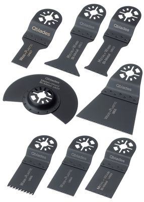 Qblades UN90 zaagbladen Bi-metaal set 8 stuks