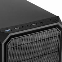 ATX Mini tower-Box met kaartlezer Nox-Xtreme NXCBAYMX2 Zwart