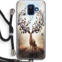 Seasons Change: Samsung Galaxy A6 (2018) Transparant Hoesje met koord
