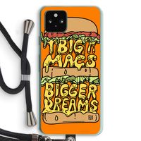 Big Macs Bigger Dreams: Pixel 5a 5G Transparant Hoesje met koord