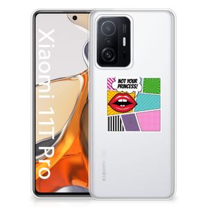 Xiaomi 11T | 11T Pro Silicone Back Cover Popart Princess