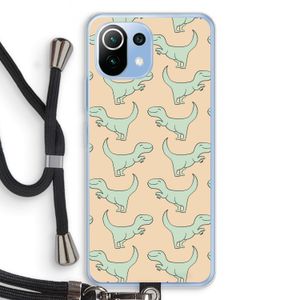 Dinos: Xiaomi Mi 11 Lite Transparant Hoesje met koord