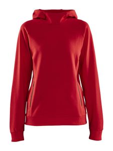 Craft 1910629 Core Soul Hood Sweatshirt W - Bright Red - XS