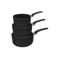 Set van 3 antiaanbak keramische steelpannen 16, 18 en 20 cm Fackelmann Brandao