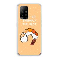 You're Shrimply The Best: Oppo A95 5G Transparant Hoesje