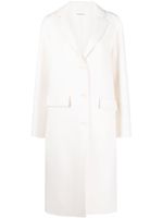 P.A.R.O.S.H. buttoned single-breasted wool coat - Blanc - thumbnail