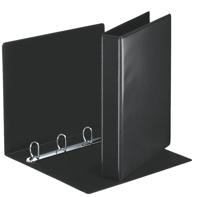 Esselte Panorama Ring Binders 4 x 30 mm Black ringband A4 Zwart