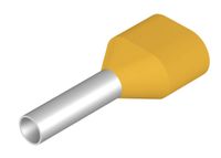Weidmüller 9018530000 Dubbele adereindhulzen 1 mm² Deels geïsoleerd Geel 500 stuk(s)