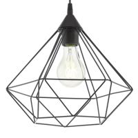 Eglo HanglampTarbes 32cm zwart - 94188