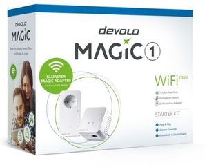 Devolo Magic 1 WiFi mini Starter Kit EU Powerline WiFi starterkit 8568 EU Powerline, WiFi 1200 MBit/s