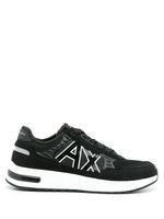 Armani Exchange baskets à logo imprimé - Noir - thumbnail