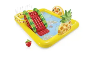 Intex Fun'n'Fruity Play Center Opblaasbaar zwembad Rechthoekig 493 l Meerkleurig