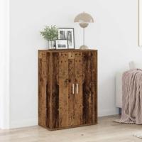 Dressoir Oud hout 60 x 31 x 84 cm Bewerkt hout