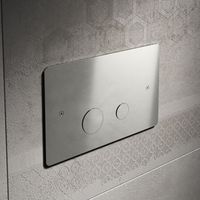 Hotbath Archie Bedieningspaneel geschikt voor Geberit UP320 RVS - thumbnail